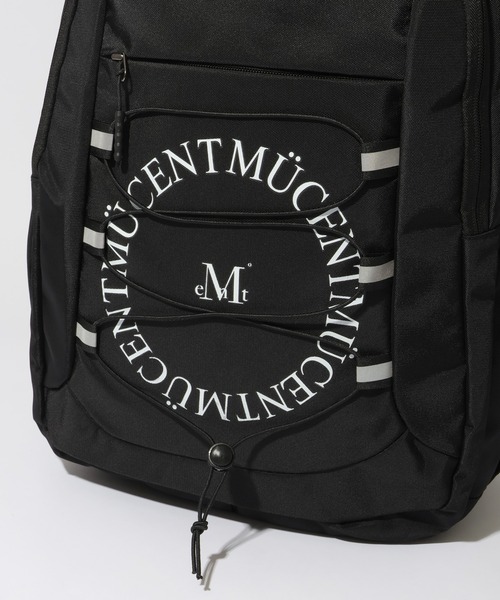 MUCENT(ムセント)の「【MUCENT/ムセント】TRAVIN ARC LOGO BACK PACK (UNISEX)/トレバン サークルロゴ バックパック(バックパック/リュック・レディース・ブラック・FREE)」の5枚目の写真