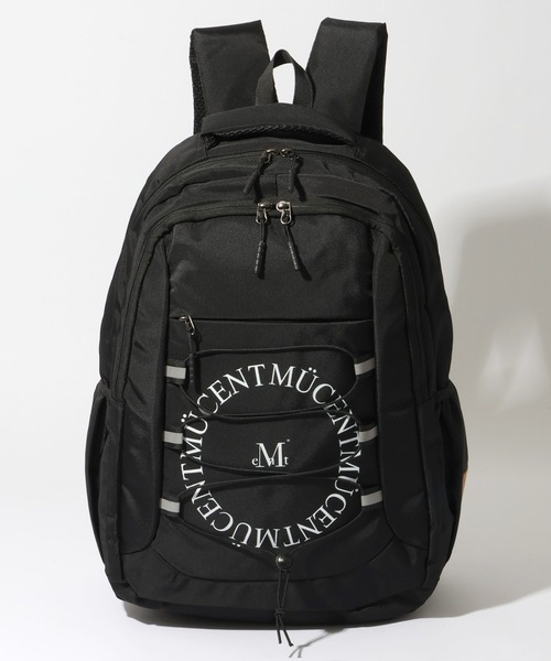 MUCENT(ムセント)の「【MUCENT/ムセント】TRAVIN ARC LOGO BACK PACK (UNISEX)/トレバン サークルロゴ バックパック(バックパック/リュック・レディース・ブラック・FREE)」の10枚目の写真
