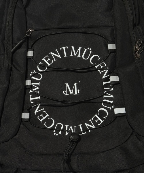 MUCENT(ムセント)の「【MUCENT/ムセント】TRAVIN ARC LOGO BACK PACK (UNISEX)/トレバン サークルロゴ バックパック(バックパック/リュック・レディース・ブラック・FREE)」の6枚目の写真