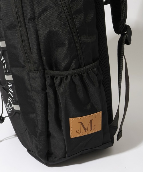 MUCENT(ムセント)の「【MUCENT/ムセント】TRAVIN ARC LOGO BACK PACK (UNISEX)/トレバン サークルロゴ バックパック(バックパック/リュック・レディース・ブラック・FREE)」の2枚目の写真