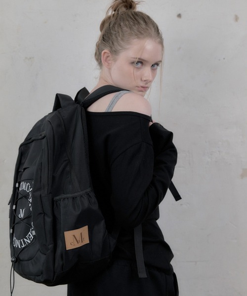 MUCENT(ムセント)の「【MUCENT/ムセント】TRAVIN ARC LOGO BACK PACK (UNISEX)/トレバン サークルロゴ バックパック(バックパック/リュック・レディース・ブラック・FREE)」の16枚目の写真