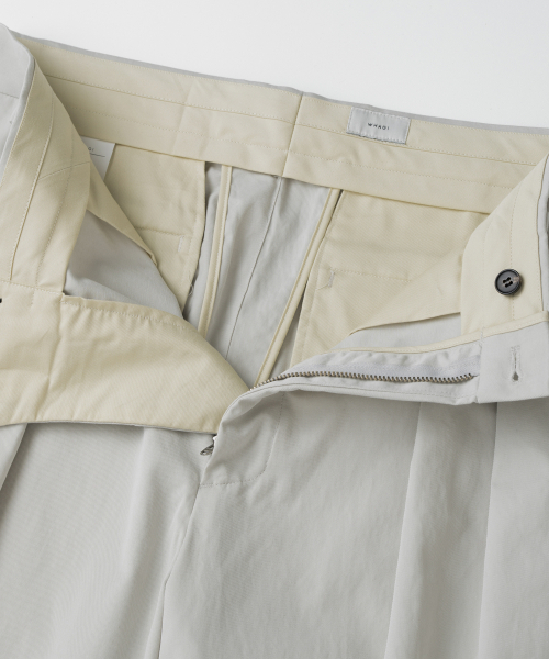 WHAGI（ワギ）の「Vintage Cotton Trousers (Moon Grey)（その他パンツ・メンズ・その他・SMALL/MEDIUM/LARGE）」の6枚目の写真