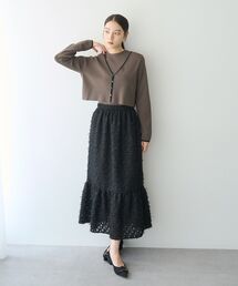 【2点SET】カーディガンセットワンピース