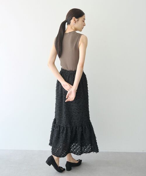 YECCA VECCA(イェッカヴェッカ)の「【2点SET】カーディガンセットワンピース(ワンピース・レディース・ブラック/チャコールグレー・FREE)」の11枚目の写真