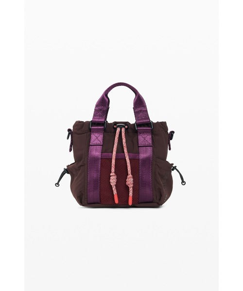 Desigual(デシグアル)の「Color block mini tote bag / カラーブロックミニトートバッグ(ハンドバッグ・レディース・レッド・FREE)」の7枚目の写真