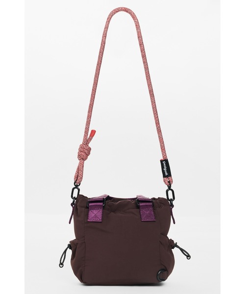 Desigual(デシグアル)の「Color block mini tote bag / カラーブロックミニトートバッグ(ハンドバッグ・レディース・レッド・FREE)」の6枚目の写真