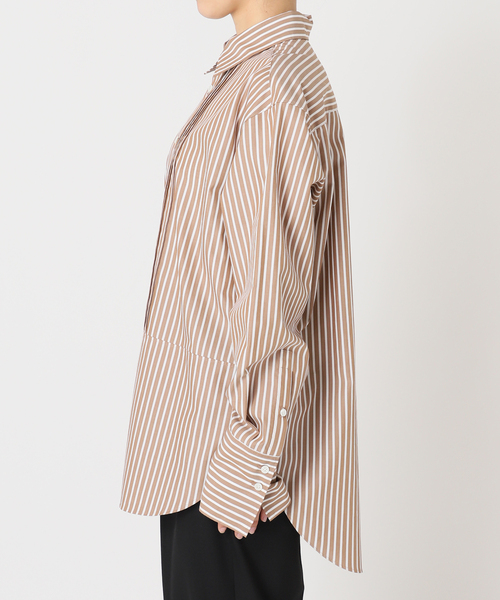 CITYSHOP（シティーショップ）の「COTTON PINTUCK シャツ（シャツ/ブラウス・レディース・ピンク/ブラウン系その他・FREE）」の11枚目の写真