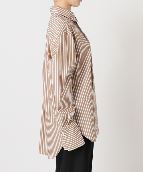 CITYSHOP（シティーショップ）の「COTTON PINTUCK シャツ（シャツ/ブラウス・レディース・ピンク/ブラウン系その他・FREE）」の13枚目の写真