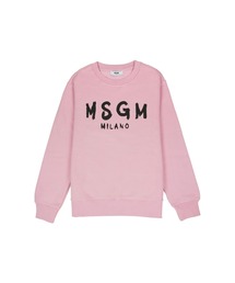 MSGM KIDS（エムエスジーエムキッズ）の「MSGM KIDS ブラッシュロゴ スウェットシャツ（スウェット）」