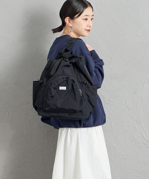 Columbia（コロンビア）の「【WEB限定】[Columbia/コロンビア] バイサイド 16L 2WAYバックパック（バックパック/リュック・レディース・ブラック・ONE SIZE）」の2枚目の写真