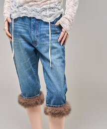 WHO'S WHO gallery | 【26AW LOOK掲載品番】2wayラギッドファーカプリ(デニムパンツ)