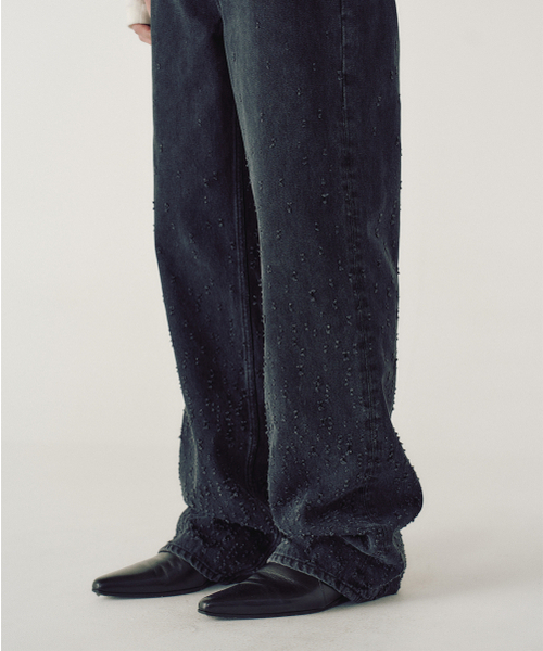 MMIC(エムエムアイシー)の「GLEAM TRACE JEANS (BLACK)(デニムパンツ・メンズ・その他・SMALL/MEDIUM/LARGE)」の7枚目の写真