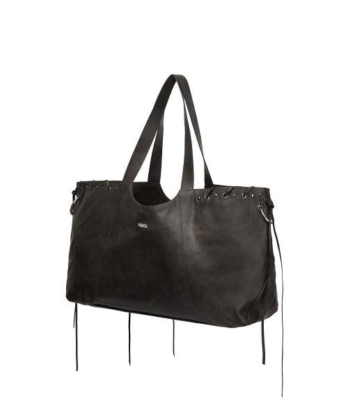 GILAARCHIVE（ギラアーカイブ）の「[GILA x HIETA] BECKY FRINGE BAG_CHARCOAL（ショルダーバッグ・レディース・その他・FREE）」の5枚目の写真