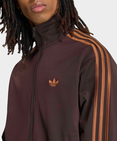 adidas(アディダス)の「ファイヤーバード トラックトップ / ジャージ / トラックジャケット / アディダスオリジナルス adidas Originals(ジャージ・メンズ・ブラウン系その他2・X-LARGE/X-SMALL/LARGE/XX-LARGE/3XL/MEDIUM/SMALL)」の3枚目の写真