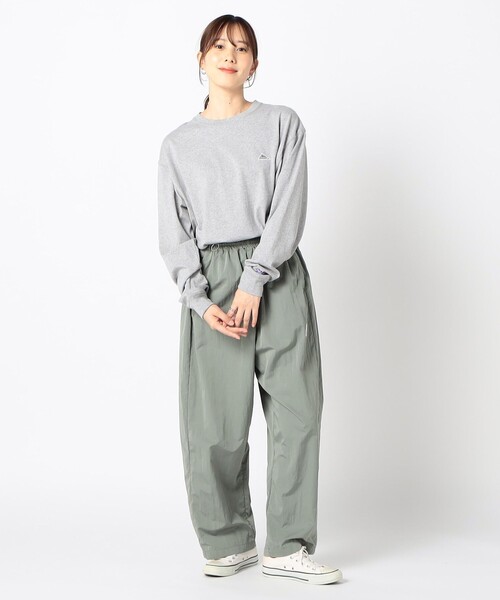 KELTY(ケルティ)の「【KELTY】グランドパーク別注ロンT(Tシャツ/カットソー・レディース・ホワイト/ブラック・FREE)」の4枚目の写真