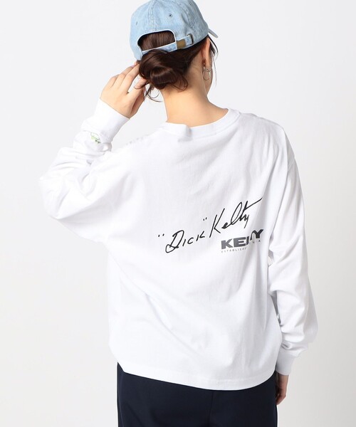 KELTY(ケルティ)の「【KELTY】グランドパーク別注ロンT(Tシャツ/カットソー・レディース・ホワイト/ブラック・FREE)」の6枚目の写真
