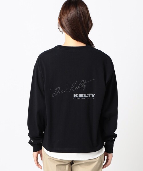 KELTY(ケルティ)の「【KELTY】グランドパーク別注ロンT(Tシャツ/カットソー・レディース・ホワイト/ブラック・FREE)」の9枚目の写真