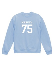 Ol' Basics(オール・ベーシックス) トレーナー スウェット MINNESOTA ロゴ ナンバリング プリント 裏毛 トップス メンズ ユニセックス
