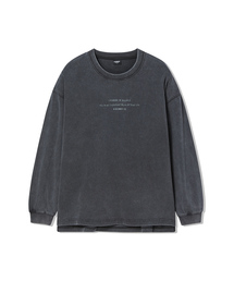 レディース) ヴィンテージベーシックロゴ長袖Tシャツ