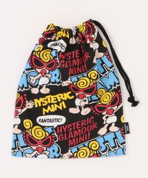 HYSTERIC MINI（ヒステリックミニ）の「FANTASTIC!総柄 巾着（その他小物）」