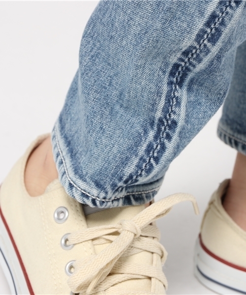 RODEO CROWNS WIDE BOWL（ロデオクラウンズワイドボウル）の「KEY FACTOR TYPE2スリム 2ND（デニムパンツ・レディース・ライトブルー・25inch/24inch/26inch/27inch/28inch）」の12枚目の写真