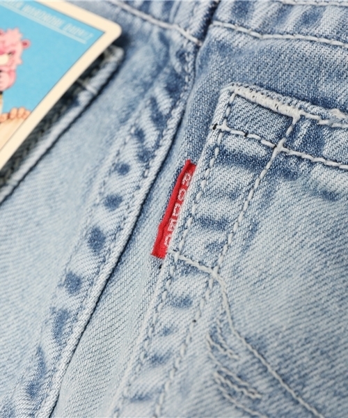 RODEO CROWNS WIDE BOWL（ロデオクラウンズワイドボウル）の「KEY FACTOR TYPE2スリム 2ND（デニムパンツ・レディース・ライトブルー・25inch/24inch/26inch/27inch/28inch）」の7枚目の写真