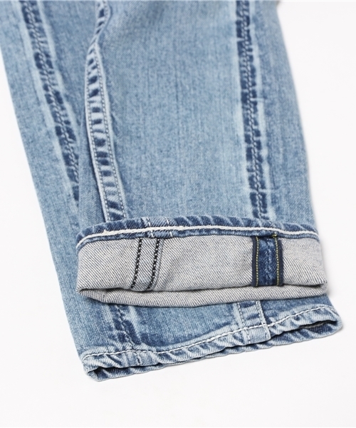 RODEO CROWNS WIDE BOWL（ロデオクラウンズワイドボウル）の「KEY FACTOR TYPE2スリム 2ND（デニムパンツ・レディース・ライトブルー・25inch/24inch/26inch/27inch/28inch）」の8枚目の写真