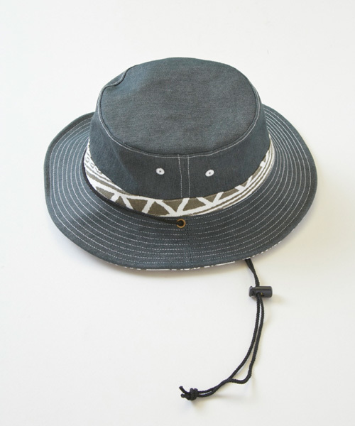 チャイハネ（チャイハネ）の「【チャイハネ】リバーシブル サファリハット（ハット・レディース・グリーン/レッド/ブルー/ベージュ/ブラック・FREE）」の15枚目の写真