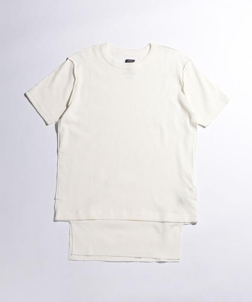 ETHOS(エトス)の「【別注】<ETHOS> THML SP SSL/カットソー◆(Tシャツ/カットソー・メンズ・グレー/ホワイト/ブラック・MEDIUM/LARGE/SMALL)」の2枚目の写真