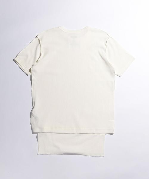 ETHOS(エトス)の「【別注】<ETHOS> THML SP SSL/カットソー◆(Tシャツ/カットソー・メンズ・グレー/ホワイト/ブラック・MEDIUM/LARGE/SMALL)」の9枚目の写真