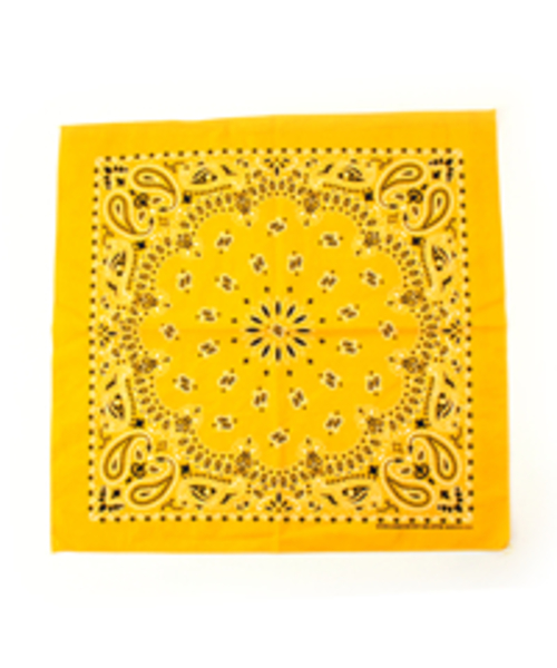 SHIPS（シップス）の「CAROLINA: BANDANA（バンダナ/スカーフ・メンズ・ホワイト/イエロー/グリーン/ブルー/グレー/レッド/ネイビー/ブラック/パープル・ONE SIZE）」の8枚目の写真