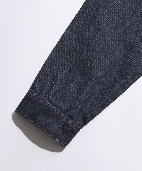 WEGO（ウィゴー）の「WEGO/オーバーサイズデニムジャケット（デニムジャケット・レディース・ダークインディゴブルー/ブラック/インディゴブルー・FREE）」の8枚目の写真