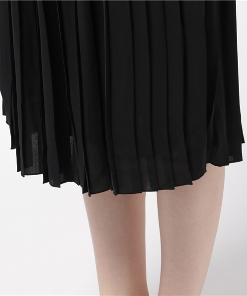 Denime（ドゥニーム）の「ジョーゼットプリーツスカート（スカート・レディース・グレー/ベージュ/ブラック・FREE）」の12枚目の写真