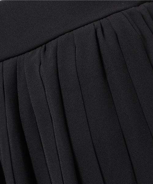 Denime（ドゥニーム）の「ジョーゼットプリーツスカート（スカート・レディース・グレー/ベージュ/ブラック・FREE）」の13枚目の写真