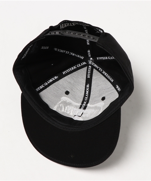 HYSTERIC GLAMOUR（ヒステリックグラマー）の「HYS WHISKY柄 刺繍キャップ（キャップ・メンズ・レッド/ネイビー/ブラック・FREE）」の11枚目の写真