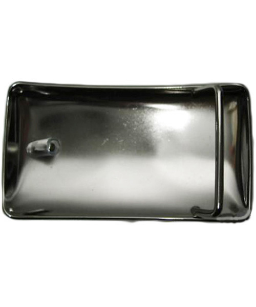 ８(eight)（エイト）の「プレーン バックル（ベルト・メンズ・シルバー・FREE）」の2枚目の写真