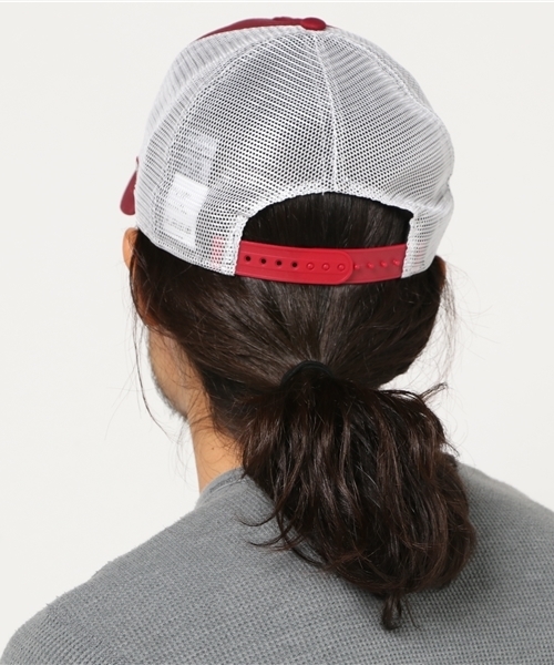 AVIREX（アヴィレックス）の「【直営店限定】AVIREX×NEW ERA　MESH CAP "KEEP FLYNG"/ アヴィレックス×ニューエラ　”キープフライング”（キャップ・レディース・ブラック/ワイン/ネイビー/カモフラージュ・FREE）」の6枚目の写真