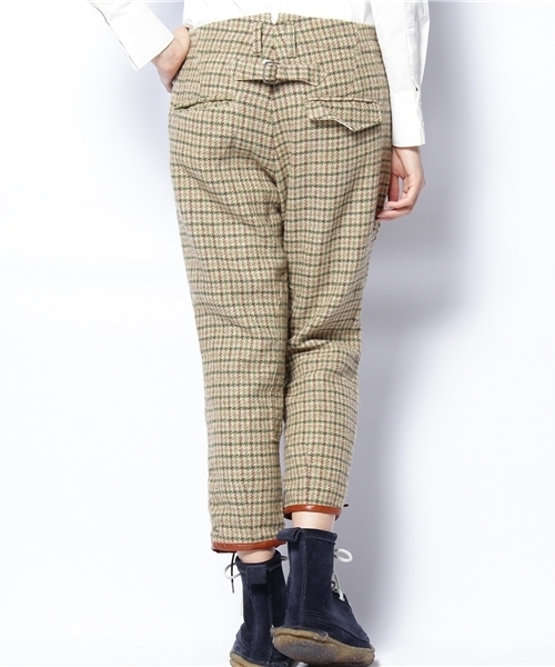 BEAMS BOY（ビームスボーイ）の「BEAMS BOY / ウールチェック ジョッパーズ（その他パンツ・レディース・ブラウン/グリーン・0/1/2）」の10枚目の写真