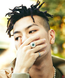 HYSTERIC GLAMOUR（ヒステリックグラマー）の「BEADED EYE リング