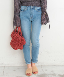 BEAUTY&YOUTH UNITED ARROWS | 【WEB限定】by ※セルヴィッジデニム9分丈スリムテーパードパンツ о(デニムパンツ)