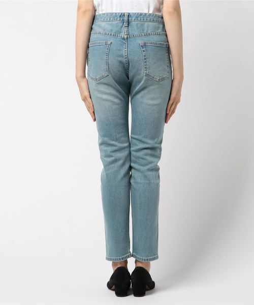 BEAUTY&YOUTH UNITED ARROWS（ビューティーアンドユースユナイテッドアローズ）の「【WEB限定】by ※セルヴィッジデニム9分丈スリムテーパードパンツ о（デニムパンツ・レディース・コバルトブルー/ネイビー・LARGE/SMALL/MEDIUM）」の21枚目の写真