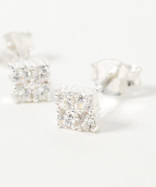 KU-CROISSANT（クークロワッサン）の「CHOKAS  SV925 ピアス CZ（ピアス（両耳用）・レディース・シルバー/シルバー系その他2/シルバー系その他3/シルバー系その他4/シルバー系その他・ONE SIZE）」の11枚目の写真