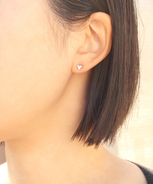 KU-CROISSANT（クークロワッサン）の「CHOKAS  SV925 ピアス CZ（ピアス（両耳用）・レディース・シルバー/シルバー系その他2/シルバー系その他3/シルバー系その他4/シルバー系その他・ONE SIZE）」の10枚目の写真