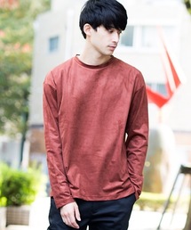 NUMBER (N)INE | 【NUMBER (N)INE】≪STUDIOUS限定≫別注トリコットスウェードL/S Tee(Tシャツ/カットソー)