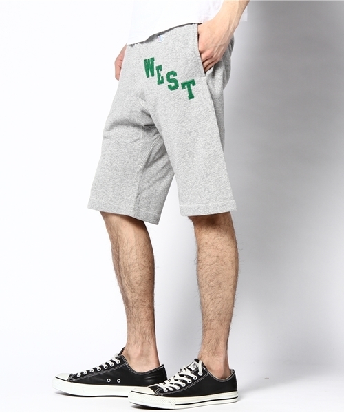 Champion（チャンピオン）の「∴CHAMPION別注スウェットショーツ（その他パンツ・メンズ・ブラック/杢グレー/ライトブラウン/ネイビー・MEDIUM/LARGE/X-LARGE）」の5枚目の写真