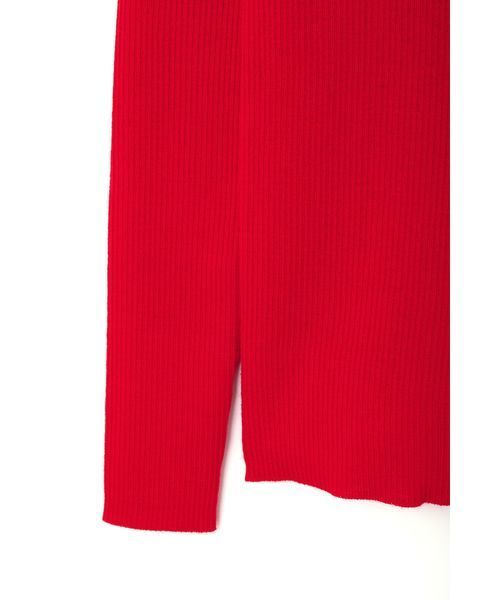 NATURAL BEAUTY BASIC(ナチュラルビューティーベーシック)の「【VERY 10月号掲載】100%ウールリブラウンドネックニット(ニット/セーター・レディース・ブラック/オフホワイト/レッド/グレー/ホワイト系その他・MEDIUM)」の12枚目の写真