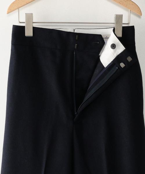 Steven Alan（スティーブンアラン）の「＜Steven Alan＞WOOL FLANNEL WIDE PANTS/ﾊﾟﾝﾂ ◆（その他パンツ・レディース・ピンク/ネイビー・SMALL/MEDIUM/LARGE）」の10枚目の写真