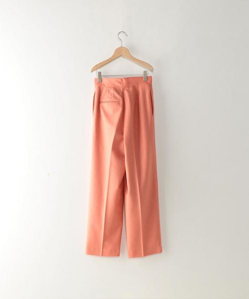 Steven Alan（スティーブンアラン）の「＜Steven Alan＞WOOL FLANNEL WIDE PANTS/ﾊﾟﾝﾂ ◆（その他パンツ・レディース・ピンク/ネイビー・SMALL/MEDIUM/LARGE）」の14枚目の写真