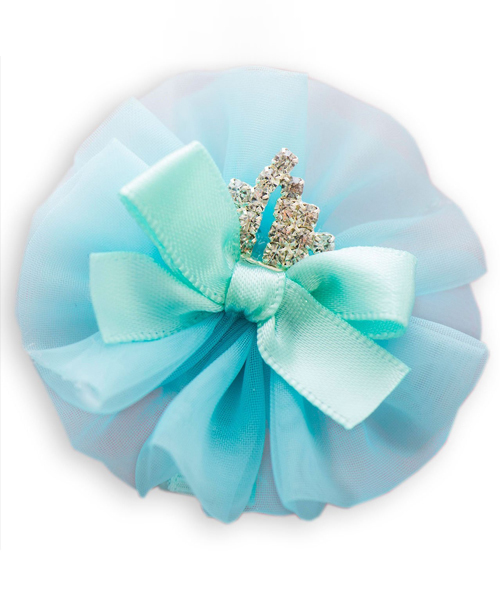 Catherine Cottage（キャサリンコテージ）の「マカロンティアラ クリップ ヘアゴム（その他ヘアアクセサリー・キッズ・ネイビー/レッド/ピンク/ブルー/イエロー/ブラック/ライラック/ホワイト・F/F2）」の5枚目の写真