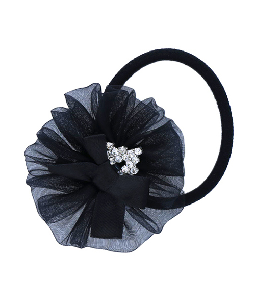 Catherine Cottage（キャサリンコテージ）の「マカロンティアラ クリップ ヘアゴム（その他ヘアアクセサリー・キッズ・ネイビー/レッド/ピンク/ブルー/イエロー/ブラック/ライラック/ホワイト・F/F2）」の9枚目の写真